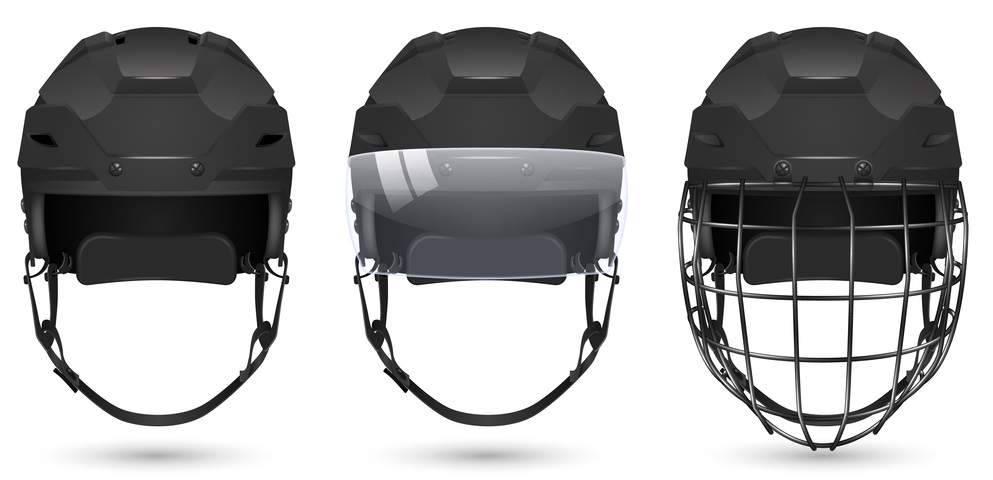 hockey helmet visor cage