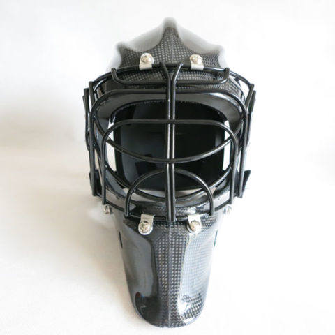carbon goalie mask