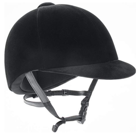 Equestrian riding helmet