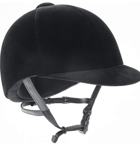 Equestrian riding helmet